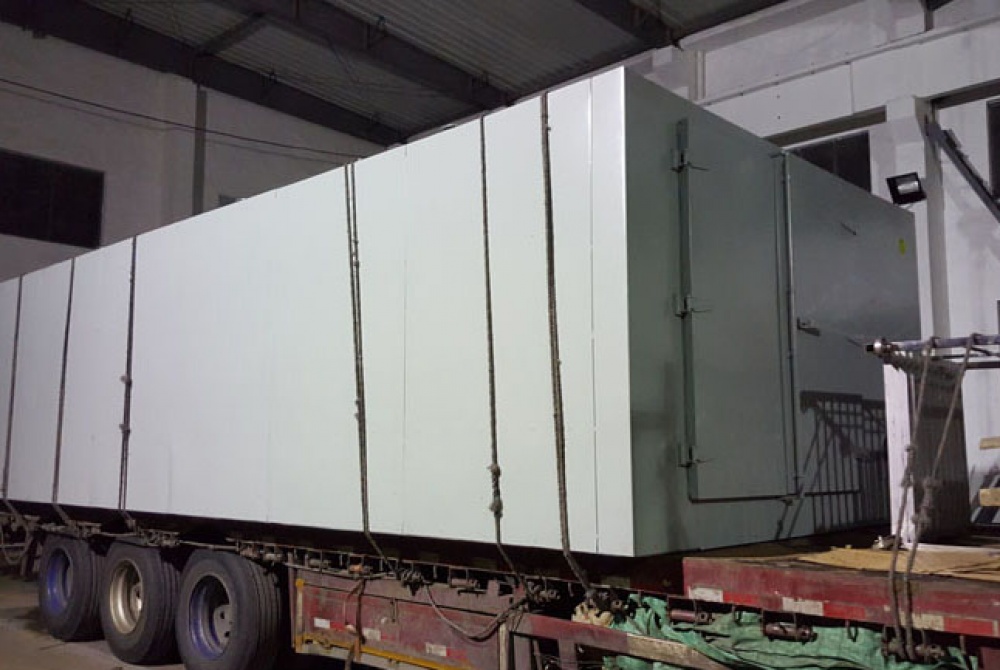 The hot air circulation oven was successfully delivered to Shandong company